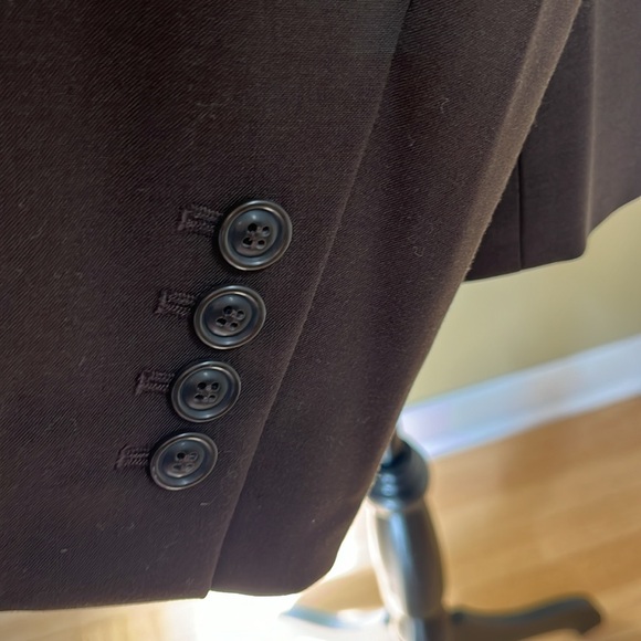 Loft, Brown Women’s Blazer, size 14, vintage boxy blazer - Picture 5 of 6